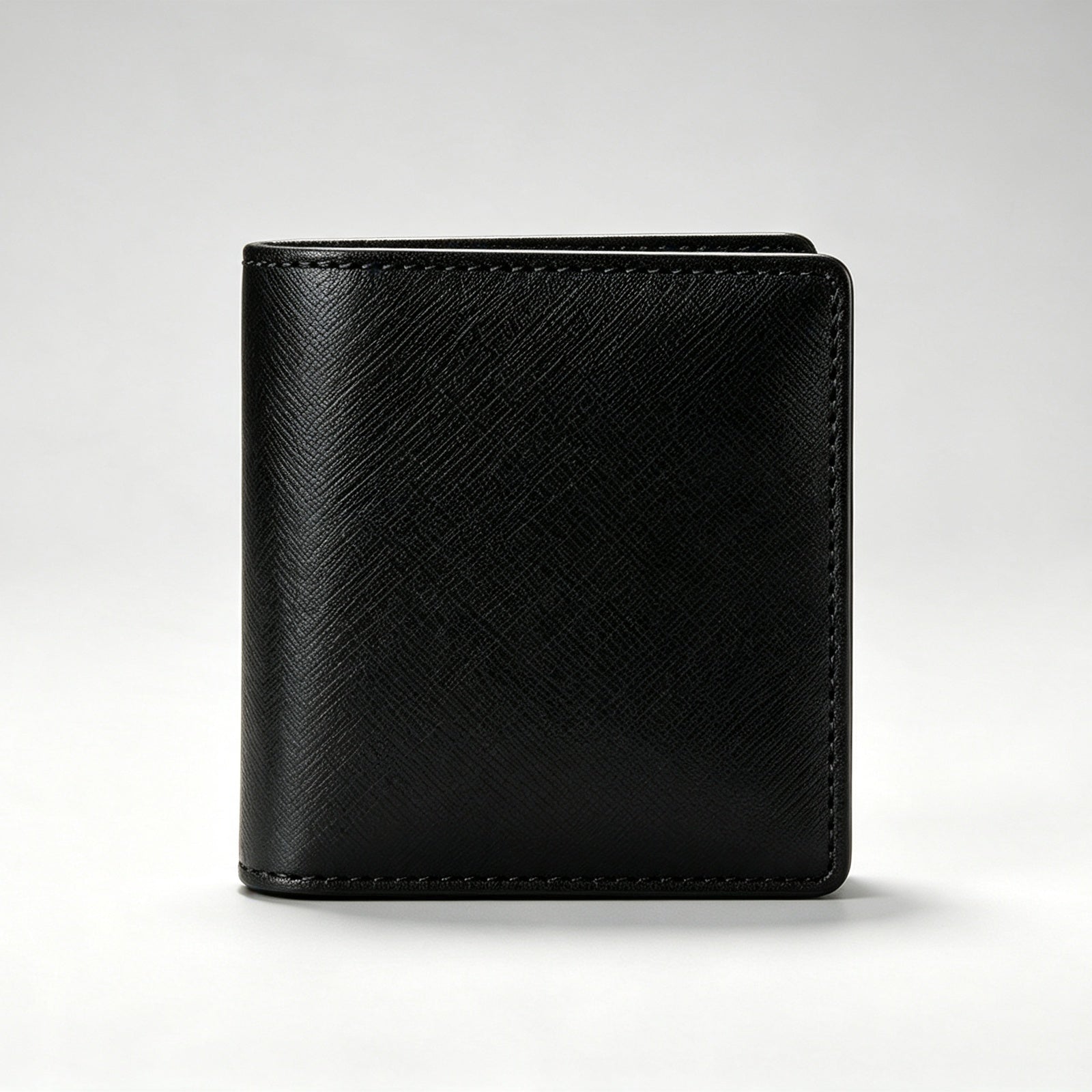 Custom Monogram Leather Wallet