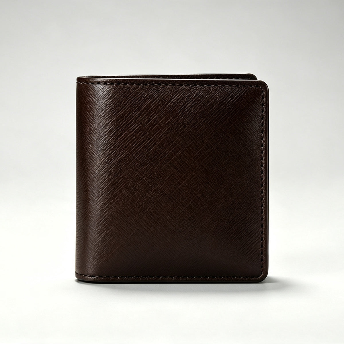 Custom Monogram Leather Wallet