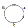 Custom Silver Charm Bracelet