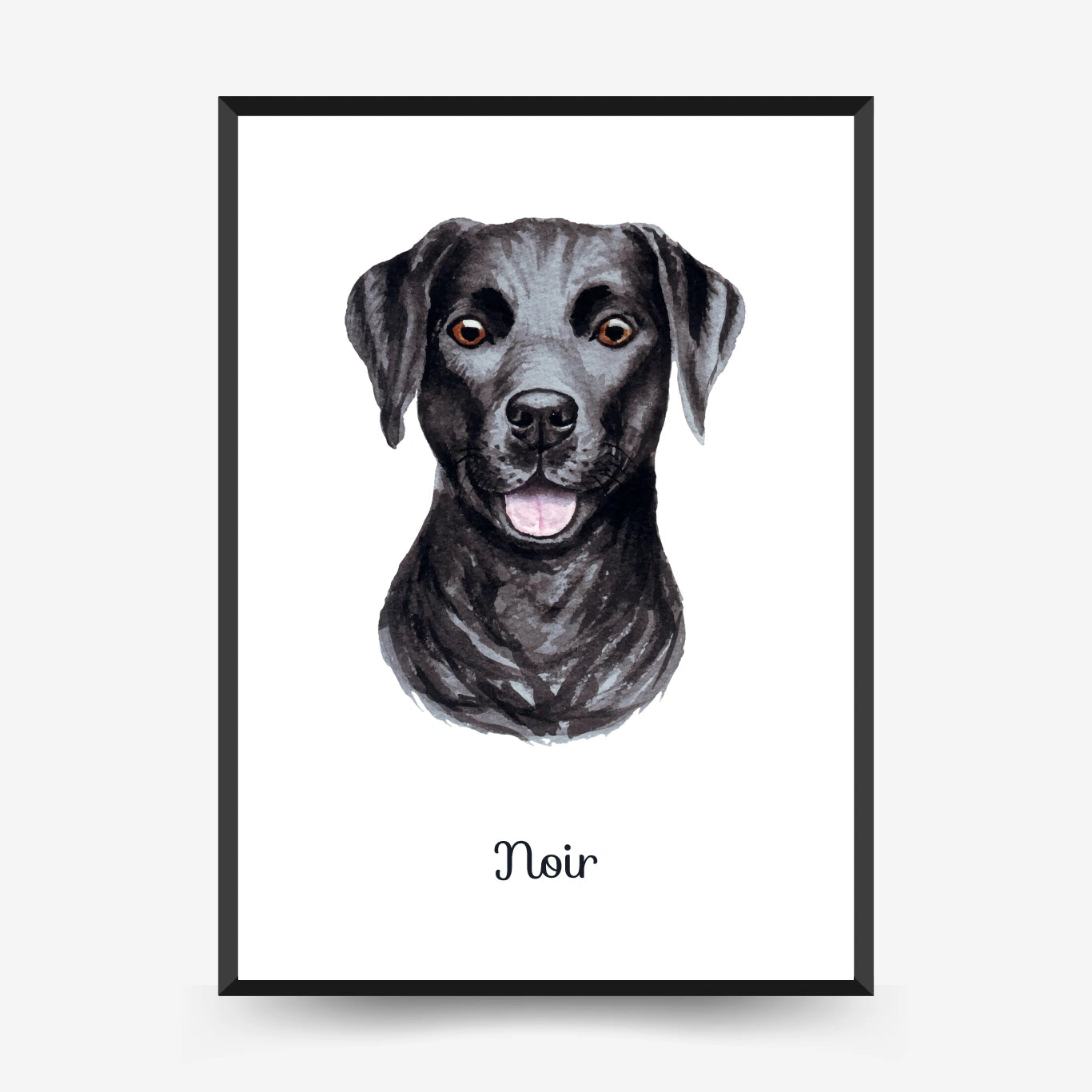 Custom Watercolor Pet Portrait