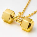 Custom Dumbbell Necklace