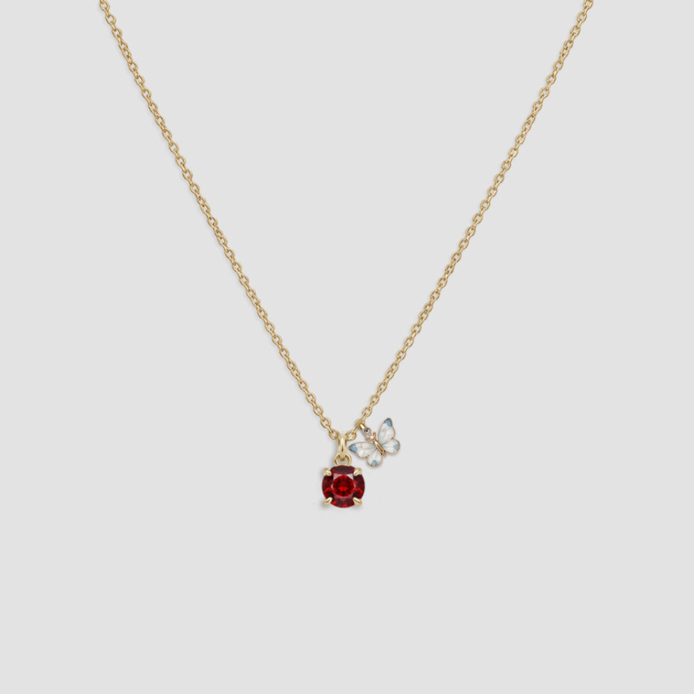 Custom Birthstone Necklace