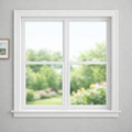 Belgian Linen Flat Cordless Roman Shades